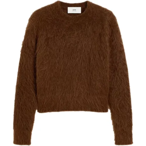 Knitwear > Round-neck Knitwear - - Ami Paris - Modalova