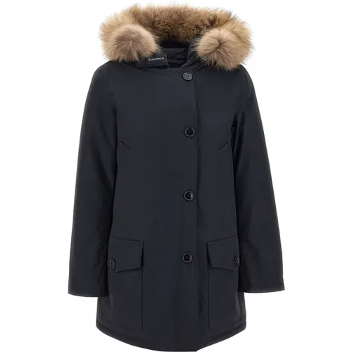 Woolrich - Coats > Parkas - Blue - Woolrich - Modalova