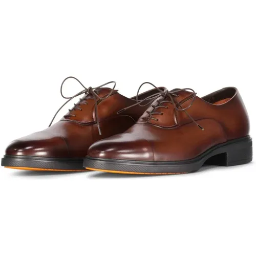 Shoes > Flats > Business Shoes - - Santoni - Modalova