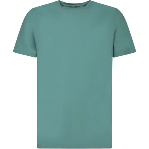 Zanone - Tops > T-Shirts - Green - Zanone - Modalova