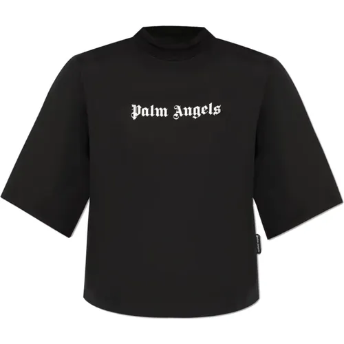 Tops > T-Shirts - - Palm Angels - Modalova