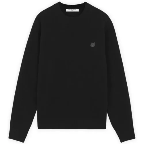 Knitwear > Round-neck Knitwear - - Maison Kitsuné - Modalova