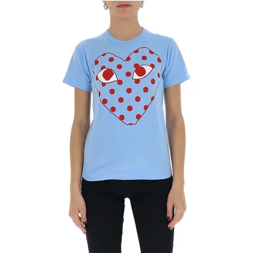 Tops > T-Shirts - - Comme des Garçons Play - Modalova