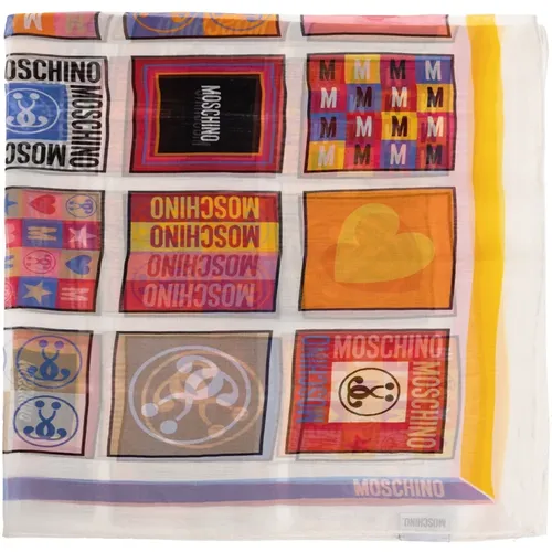 Accessories > Scarves > Silky Scarves - - Moschino - Modalova