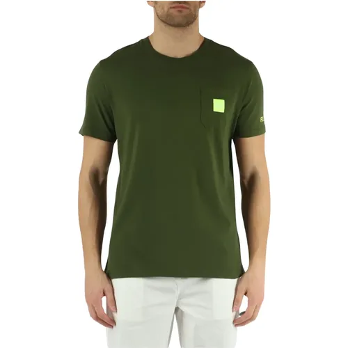 Sun68 - Tops > T-Shirts - Green - Sun68 - Modalova