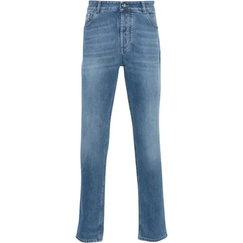 Jeans > Slim-fit Jeans - - BRUNELLO CUCINELLI - Modalova