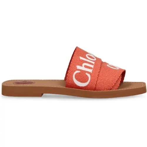 Shoes > Flip Flops & Sliders > Sliders - - Chloé - Modalova