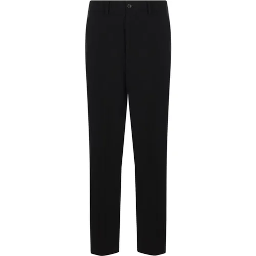 Trousers > Slim-fit Trousers - - Noir Kei Ninomiya - Modalova