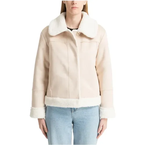 Jackets > Faux Fur & Shearling Jackets - - MC2 Saint Barth - Modalova