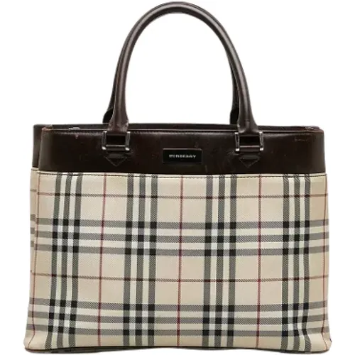 Pre-owned > Pre-owned Bags > Pre-owned Tote Bags - - Burberry Vintage - Modalova