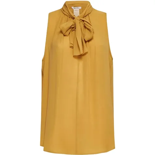 Tops > Sleeveless Tops - - Max Mara - Modalova