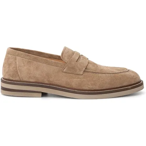 Shoes > Flats > Loafers - - BRUNELLO CUCINELLI - Modalova