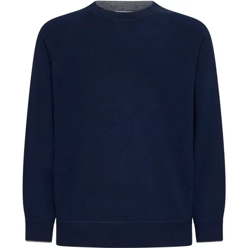 Knitwear > Round-neck Knitwear - - BRUNELLO CUCINELLI - Modalova