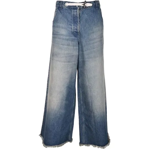 Jeans > Wide Jeans - - Moncler - Modalova