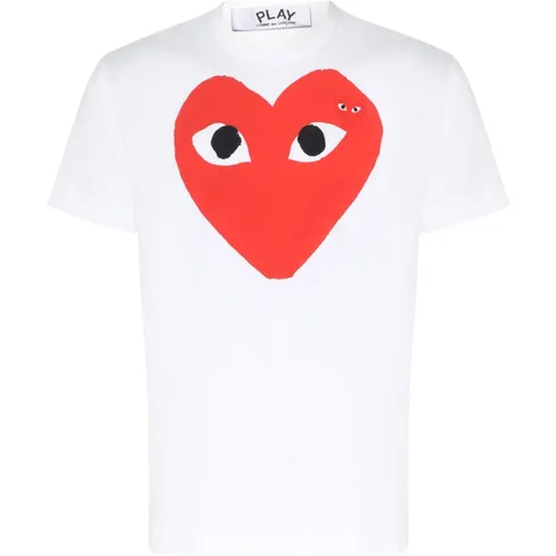 Tops > T-Shirts - - Comme des Garçons Play - Modalova