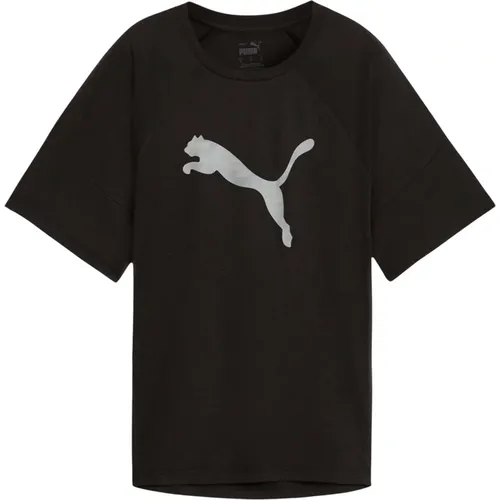 Puma - Tops > T-Shirts - Black - Puma - Modalova