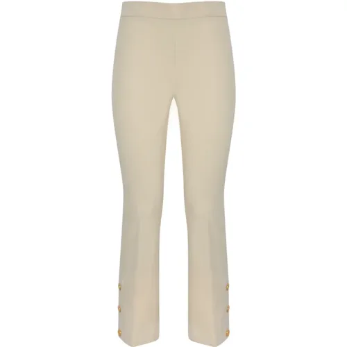 Trousers > Slim-fit Trousers - - Twinset - Modalova