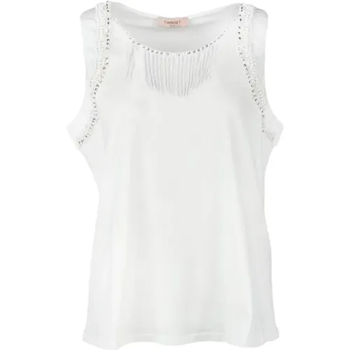 Tops > Sleeveless Tops - - Twinset - Modalova