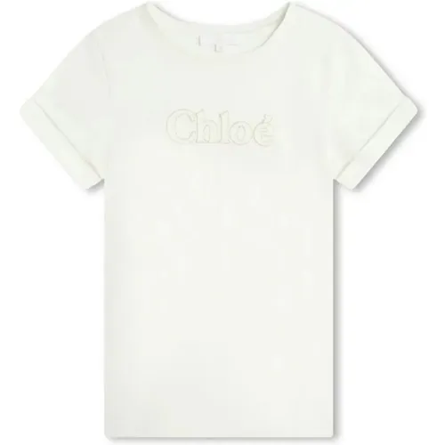 Kids > Tops > T-Shirts - - Chloé - Modalova
