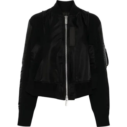 Jackets > Bomber Jackets - - Sacai - Modalova