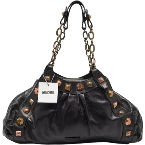Pre-owned > Pre-owned Bags > Pre-owned Shoulder Bags - - Moschino Pre-Owned - Modalova