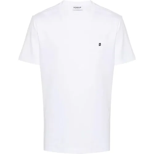 Dondup - Tops > T-Shirts - White - Dondup - Modalova