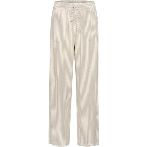 Trousers > Straight Trousers - - Kaffe - Modalova