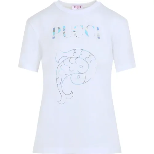 Tops > T-Shirts - - EMILIO PUCCI - Modalova