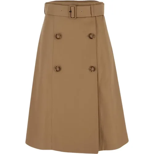 Skirts > Midi Skirts - - Burberry - Modalova