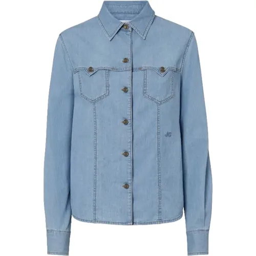 Blouses & Shirts > Denim Shirts - - Jacob Cohën - Modalova