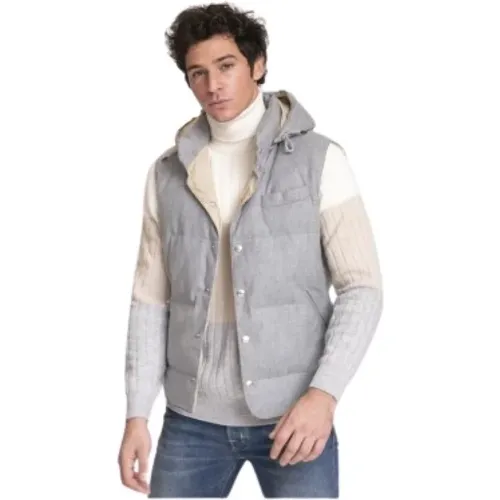 Jackets > Vests - - BRUNELLO CUCINELLI - Modalova