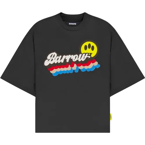 Barrow - Tops > T-Shirts - Black - Barrow - Modalova
