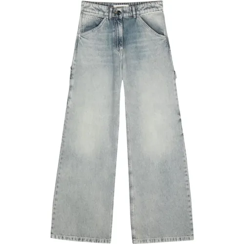 Jeans > Wide Jeans - - Semicouture - Modalova