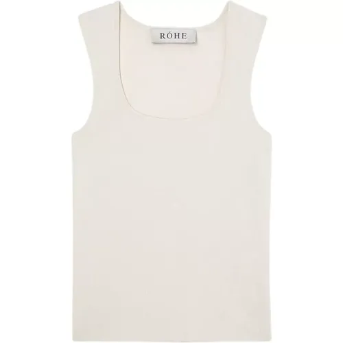 Tops > Sleeveless Tops - - Róhe - Modalova