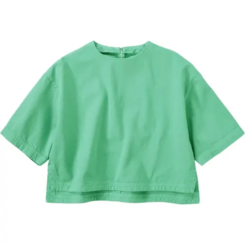 Closed - Tops > T-Shirts - Green - closed - Modalova