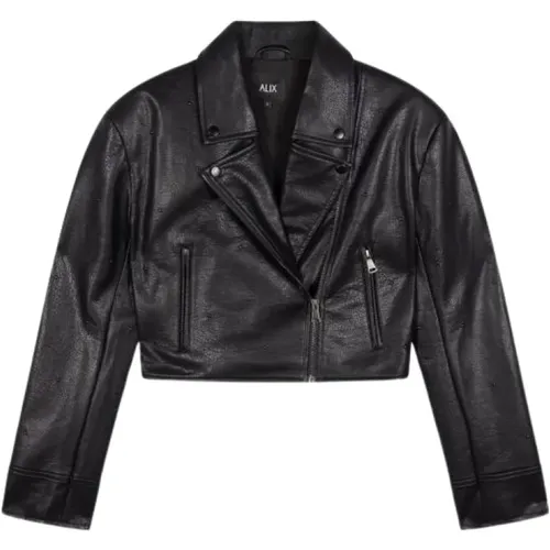 Jackets > Leather Jackets - - Alix The Label - Modalova