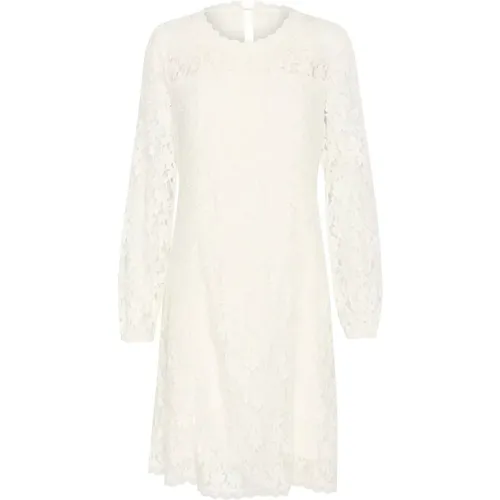 Dresses > Day Dresses > Short Dresses - - Cream - Modalova