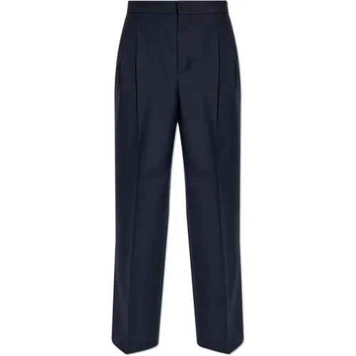 Trousers > Wide Trousers - - Ami Paris - Modalova