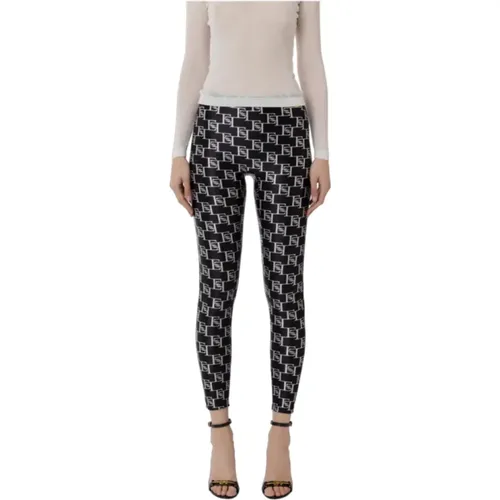 Trousers > Leggings - - Elisabetta Franchi - Modalova