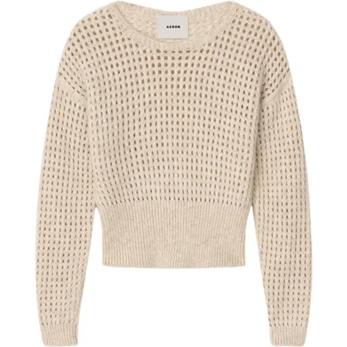 Knitwear > Round-neck Knitwear - - Aeron - Modalova