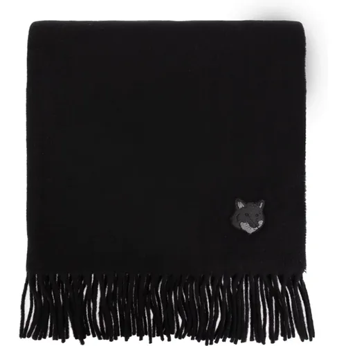 Accessories > Scarves > Winter Scarves - - Maison Kitsuné - Modalova