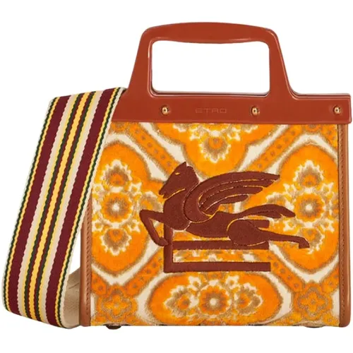 Etro - Bags > Handbags - Orange - ETRO - Modalova