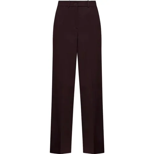 Trousers > Straight Trousers - - Alysi - Modalova