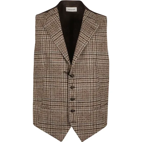 Jackets > Vests - - Tagliatore - Modalova