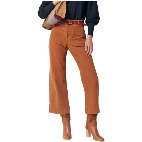 Trousers > Cropped Trousers - - Sessun - Modalova