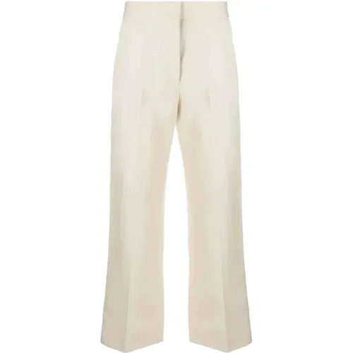 Trousers > Wide Trousers - - Msgm - Modalova