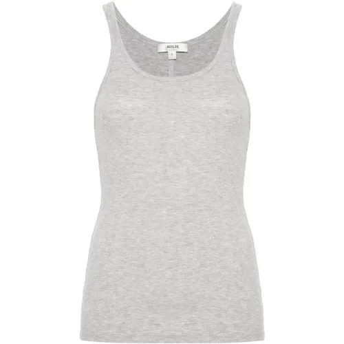 Tops > Sleeveless Tops - - Agolde - Modalova