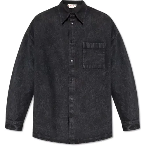 Shirts > Denim Shirts - - Marni - Modalova