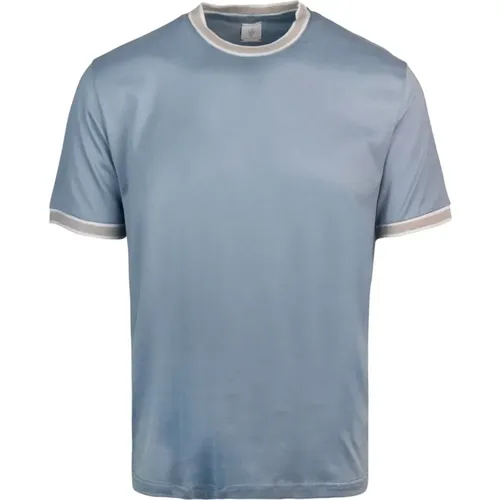 Eleventy - Tops > T-Shirts - Blue - Eleventy - Modalova