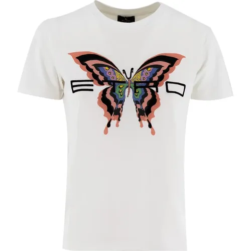 Etro - Tops > T-Shirts - White - ETRO - Modalova